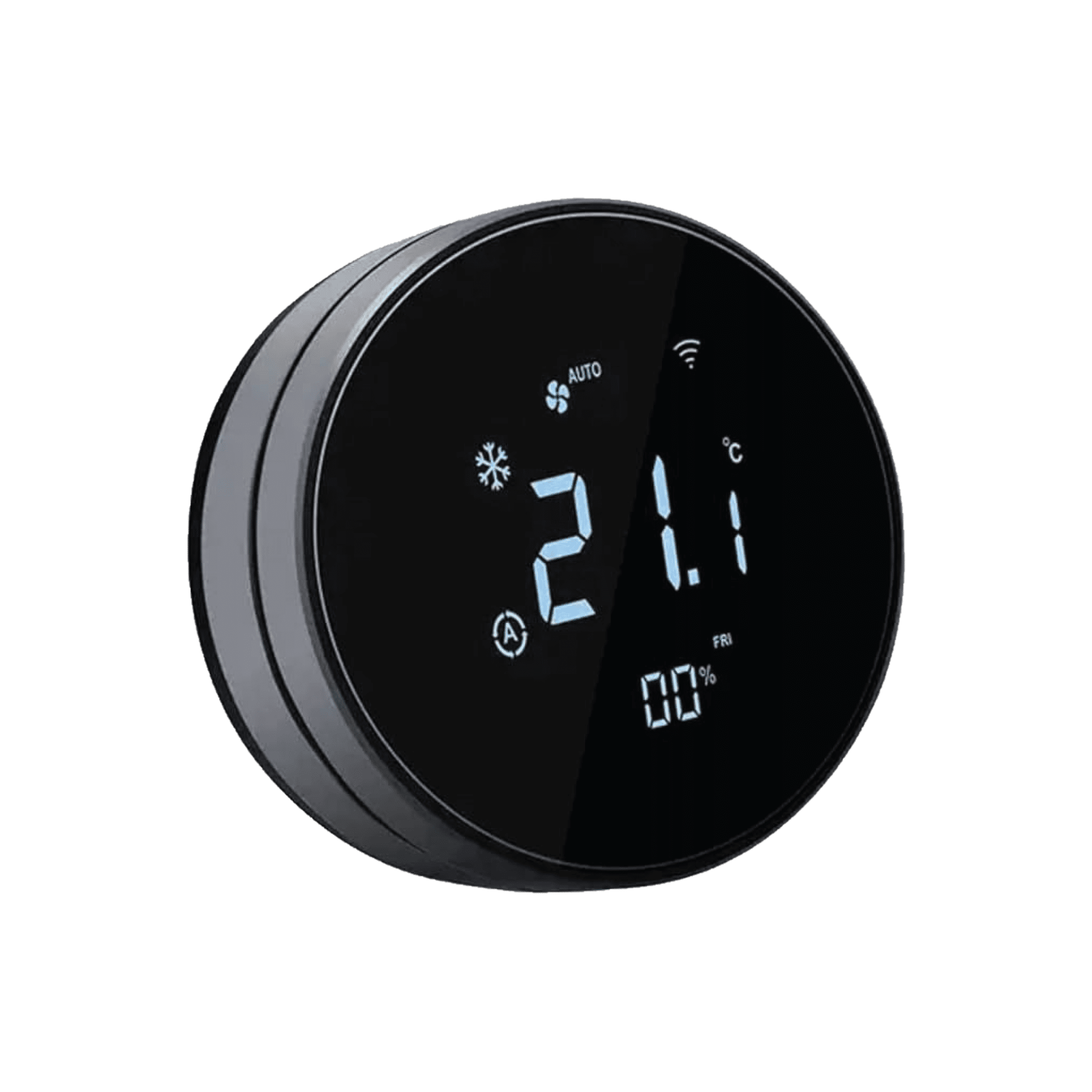 Smart Thermostat for Home - Oval Design